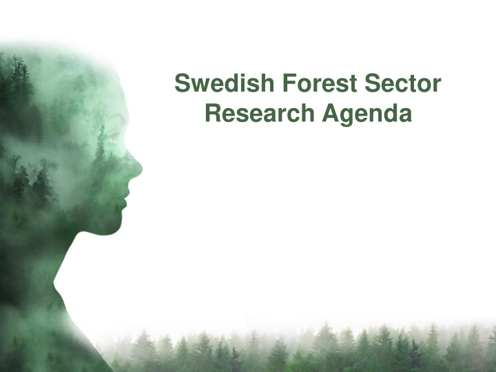 swedish forest sector