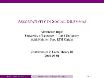 ( CONT  D )  Each can either say that his/her partner committed the crime (Defect) or  to remain