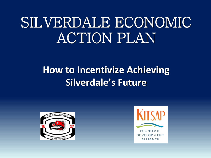 silverdale economic action plan