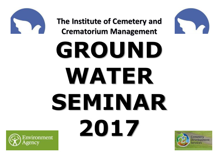 ground water seminar 2017