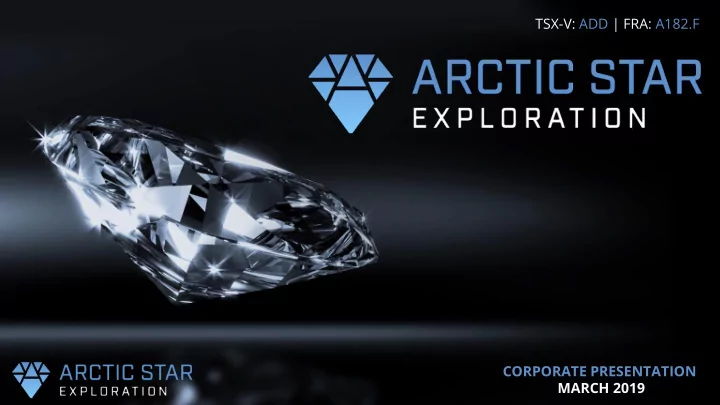 tsx v add fra a182 f corporate presentation march 2019