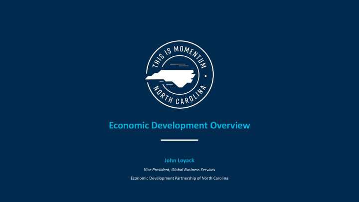 economic development overview