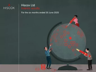 Interim results  For the six months ended 30 June 2020  Responding to COVID-19  Employees