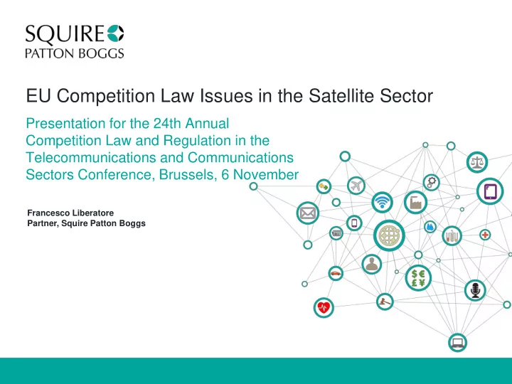 eu competition law issues in the satellite sector