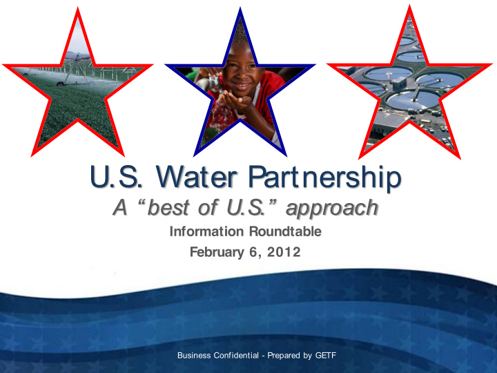 u s water partnership