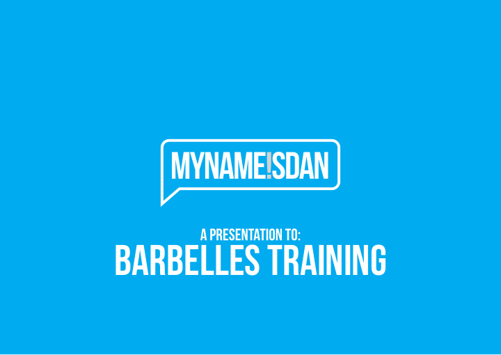 barbelles training