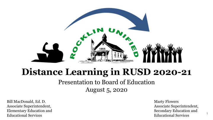 distance learning in rusd 2020 21