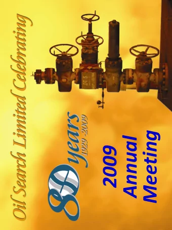 Meeting Annual 2009  1  2 0 0 9  Annual Meeting  Agenda  I ntroduction  2 0 0 8  Perform ance