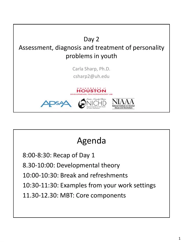 agenda