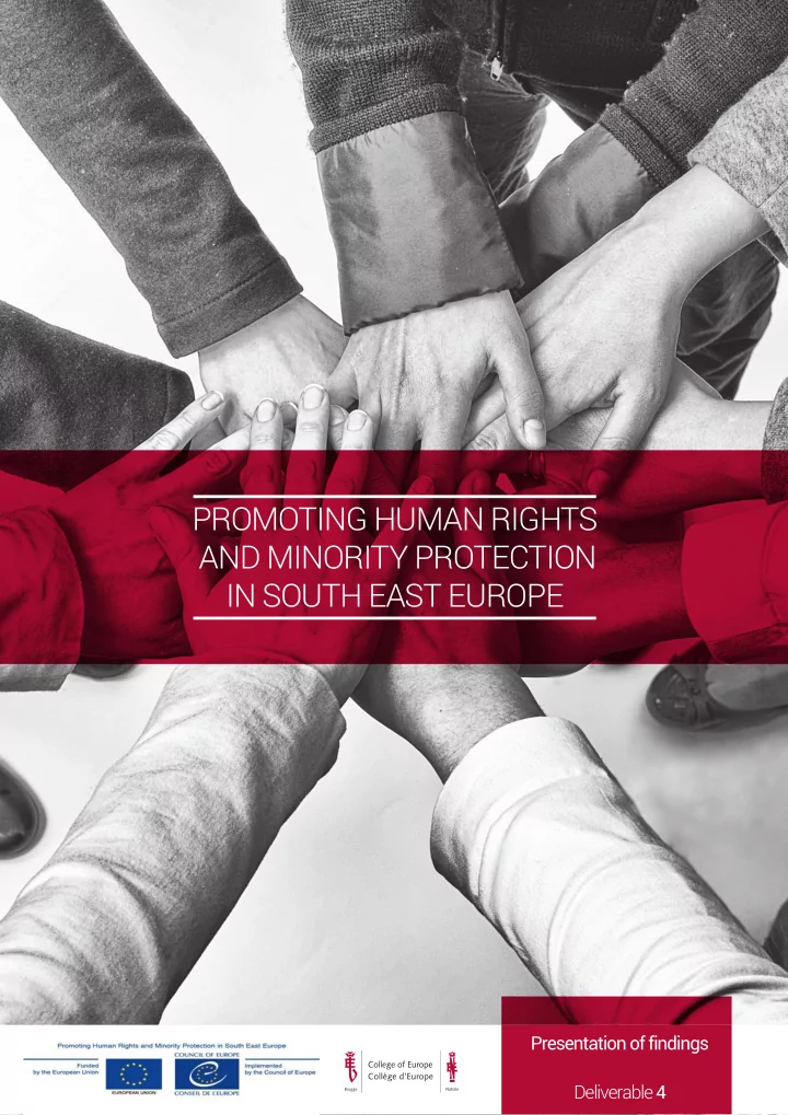 promoting human rights and minority protection in south