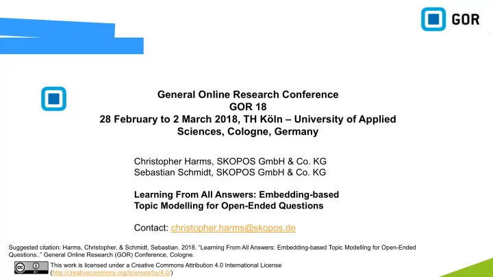 general online research conference gor 18 28 february to
