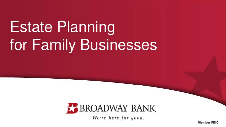 estate planning