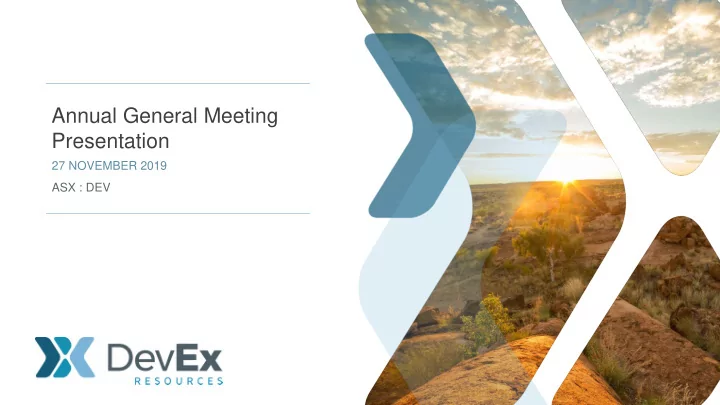 annual general meeting