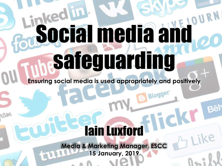 social media and safeguarding