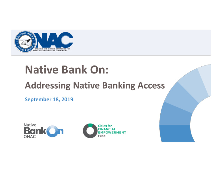 native bank on