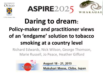 Acknowledgements    Marsden Fund    Project team  Marie Russell, George Thomson, Nick