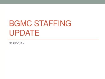 UPDATE  3/30/2017  Slide Overview  Each unit will contain a plan that includes:  Current