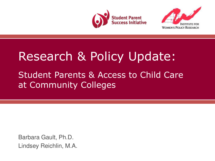 research policy update