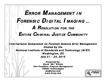 Bias and Uncertainty   W hen judgm ents are m ade under uncertainty, tw o  general  types  of