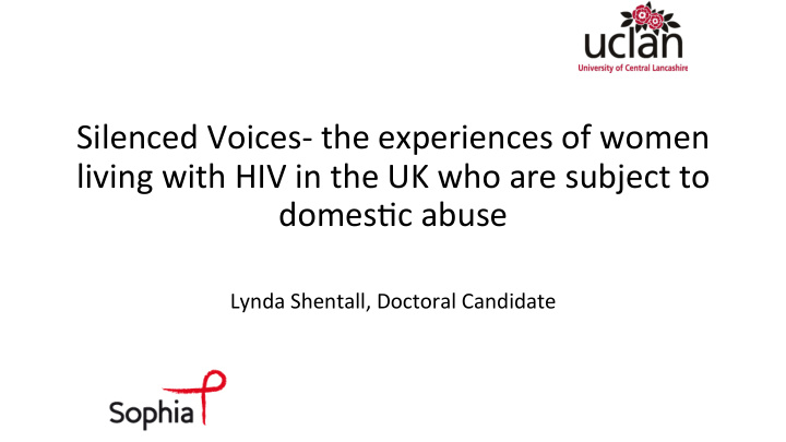 silenced voices the experiences of women