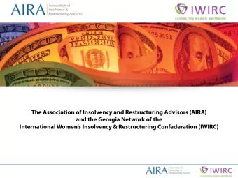 and the Georgia Network of the International Womens Insolvency &amp; Restructuring Confederation