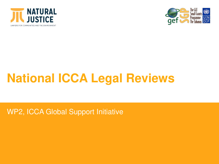 national icca legal reviews