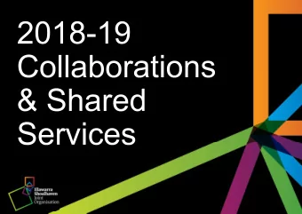 5 Board Meetings   42 Meetings of inter-council working  groups, steering committees or