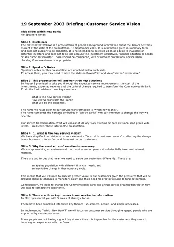 We want our customers to experience service that is responsive, convenient and reliable. They will