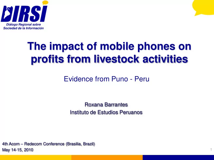 the impact of mobile phones on