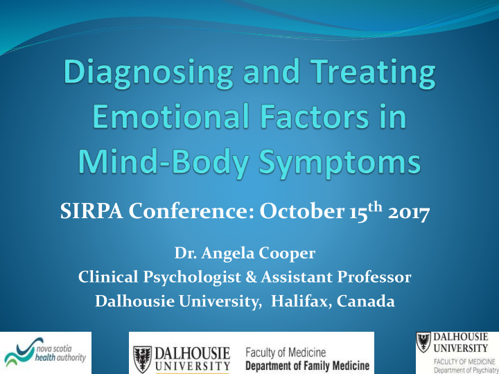 sirpa conference october 15 th 2017