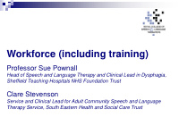 workforce including training