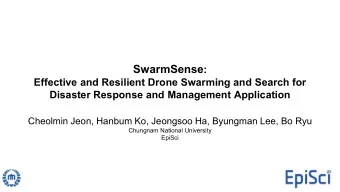 Agenda  1. Goal &amp; Challenges  2. AMASE drone swarm simulator  3. Algorithm  4. Example  5.