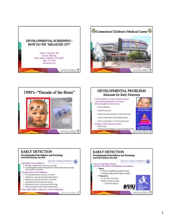 1 Criteria for judging conditions appropriate for the Criteria by which specific tests are judged