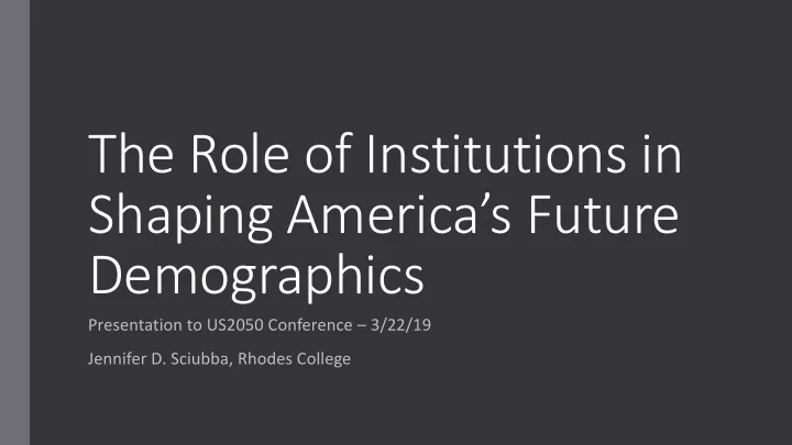 demographics