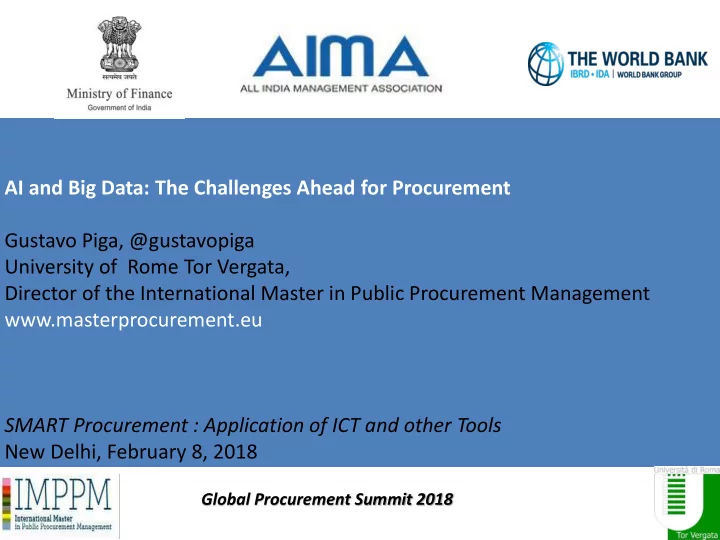 ai and big data the challenges ahead for procurement