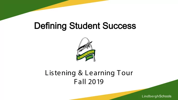 defining student success defining student success