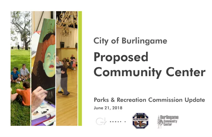 proposed community center