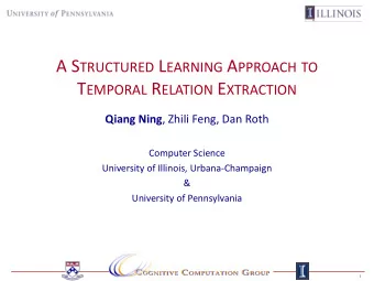 2. .  3. .  4.  ..  ..  11. Reasoning with respect to Time  2 U NDERSTANDING T IME IN T EXT