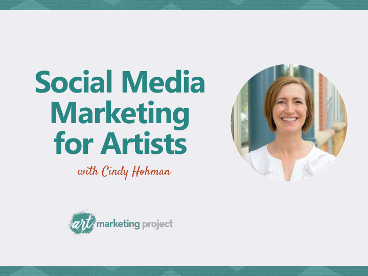 social media marketing for artists