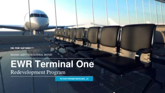 EWR Terminal One  Redevelopment Program  TUTOR PERINI/PARSONS, JV  1  Overview of Tutor
