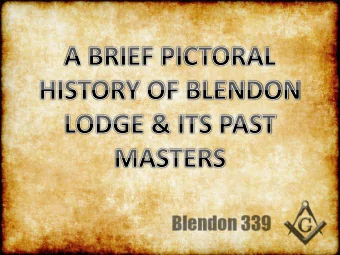 Founded in Sunbury, Ohio  Moved to Zoar (Galena) in 1826  Height of Anti- Masory after