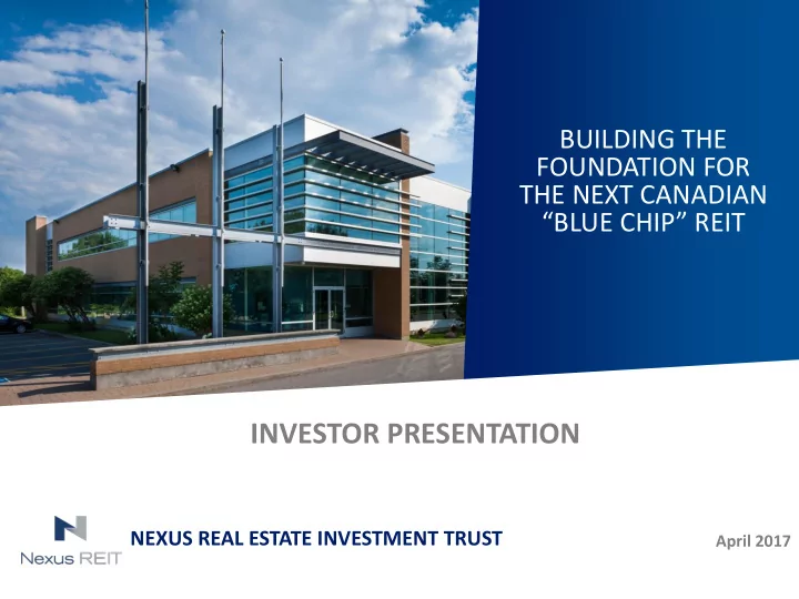 investor presentation