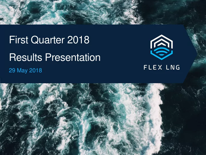 results presentation