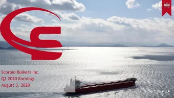 Q2 2020 Earnings  August 3, 2020  1  Disclaimer and Forward-looking Statements This presentation