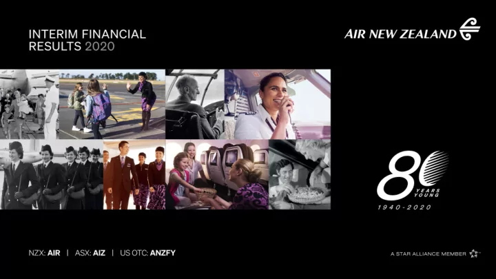 air new zealand 2020 interim result forward looking
