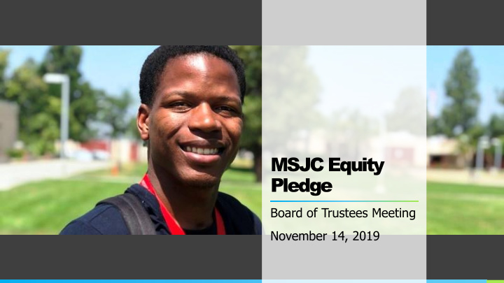 msjc equity pledge