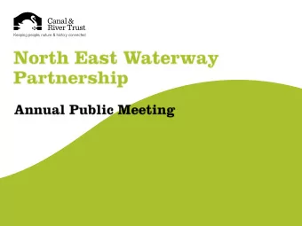 12:00 Welcome &amp; Introduction  Mark Penny   12:10 Trust Update, Vision and Values - NE