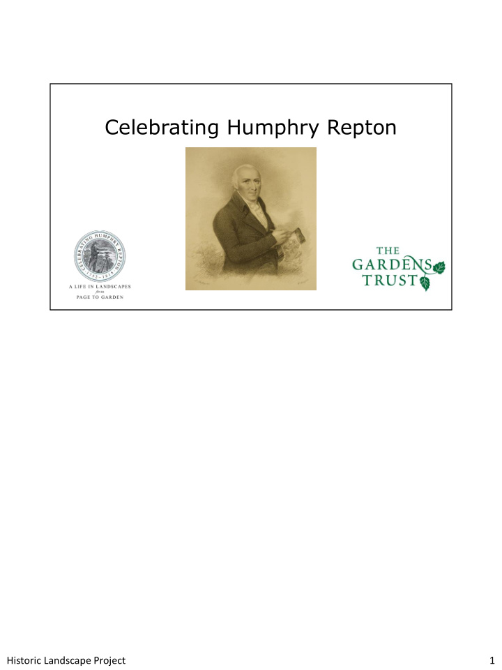 celebrating humphry repton