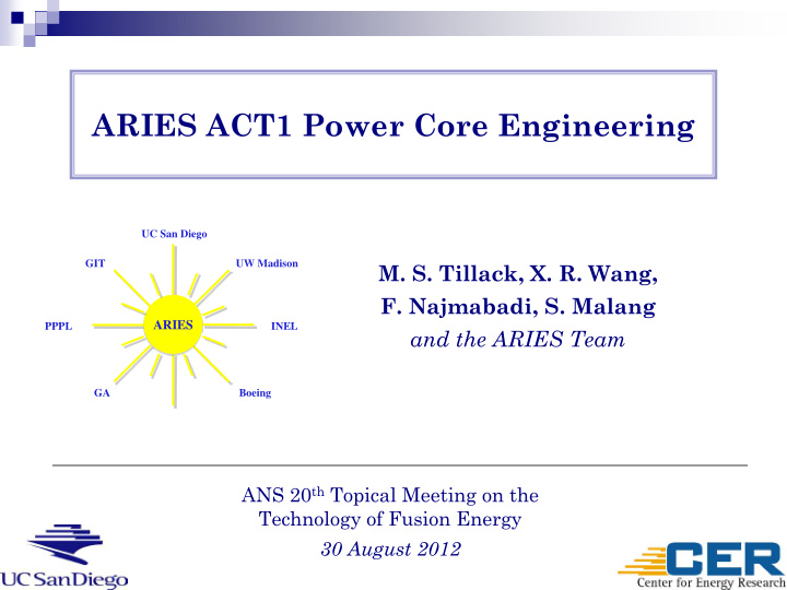 aries act1 power core engineering