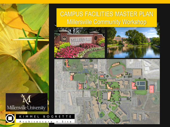 campus facilities master plan